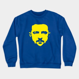 Zelensky - Ukrainian Freedom Portrait (print on blue only!) Crewneck Sweatshirt